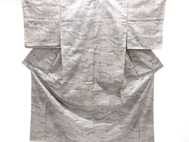 城風景模様織り出し西陣お召着物